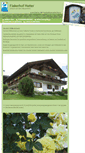 Mobile Screenshot of fiakerhof-hutter.de